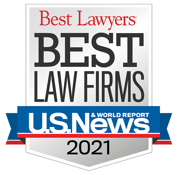 Best Lawyers Best Law Firms Award by U.S. News & World Report